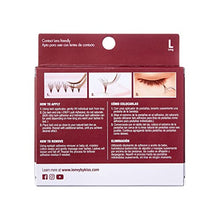 Load image into Gallery viewer, I-envy Bu Kiss Ultra Black Knot Free Individual Lashes-kpem06ub(long)
