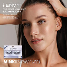 Load image into Gallery viewer, I-envy Mink Impact Lite - 100% 3d Mink-like Vegan Lashes-mil12
