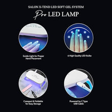 Load image into Gallery viewer, Kiss Salon X-tend Pro Led Lamp, Led Gel Nail Kit System-sxl02

