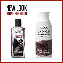 Load image into Gallery viewer, Kiss Express Semi-permanent Hair Color 3.5oz-k89(darkest Brown)

