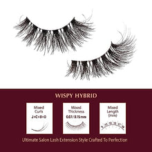 Load image into Gallery viewer, I•envy Extension False Lashes, Hybrid Salon Lash-ihl06(wispy)
