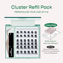 Load image into Gallery viewer, Kiss I-envy Cluster Palette Lash Refill-cpr18(dramatic 10-15mm #18)
