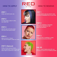 Load image into Gallery viewer, Red By Kiss Tintation Temporary Hair Color Spray-tcs12(atomic Pink)
