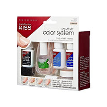 Load image into Gallery viewer, Kiss Salon Dip Color System Dip Powder Nail Kit-ksds02(all Hail)
