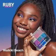 Load image into Gallery viewer, Kiss Ruby Kisses Eyeshadow Palette - Rmps20d(waikiki Beach)
