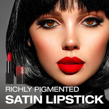 Load image into Gallery viewer, Kiss New York Professional Richly Pigmented Satin Lipstick-sls11(noir)
