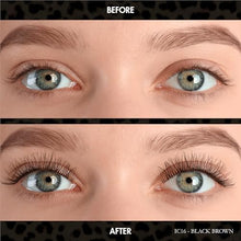 Load image into Gallery viewer, I-envy Color Couture Leopard 30 Faux Mink Lash Clusters-ic16(black Brown)
