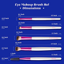 Load image into Gallery viewer, Ruby Kisses Makeup Brushes Travel Size Eye Makeup Brush 5 Pcs Set-ra02
