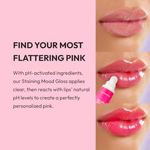 Load image into Gallery viewer, Ruby Kisses Ph Lip Gloss, Intense Pink Tinted Lip Balm Stain, Mood Color-slg02d
