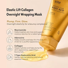 Load image into Gallery viewer, Kiss New York Kojic Acid &amp; Turmeric Overnight Wrapping Mask 2.53oz-kwr02
