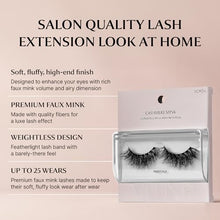Load image into Gallery viewer, Kiss Vluxe Real Mink Dd Curl Eyelashes, 100% Real Mink-vcm04(heritage)
