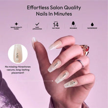 Load image into Gallery viewer, Glitzy 3d Handmade Press On Nail Kit-gfh30(debutante)
