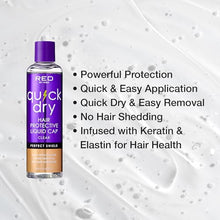 Load image into Gallery viewer, Red By Kiss Quick Dry Hair Protective Liquid Cap-uhp04(clear, 8oz)
