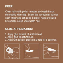 Load image into Gallery viewer, Goldfinger False Nails Kit-gsf12(french Glazed)
