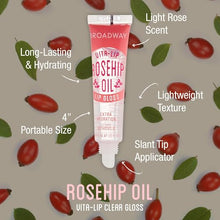 Load image into Gallery viewer, Kiss Ruby Kisses Broadway Vita-lip Clear Lip Gloss-bclg02d1(rosehip Oil,6pack)
