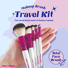 Load image into Gallery viewer, Ruby Kisses Makeup Brushes Travel Size Eye Makeup Brush 5 Pcs Set-ra01
