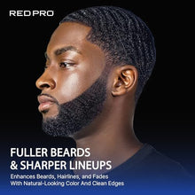 Load image into Gallery viewer, Red Pro Groomane Beard &amp; Lineup Color For Airbrush-gr94(black(premix),2.3oz)
