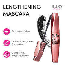 Load image into Gallery viewer, Ruby Kisses Mascara Waterproof Lengthening Mascara- Rmal01(lengthening)
