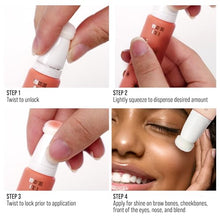Load image into Gallery viewer, Kiss New York Professional Pearl Liquid Highlighter Wand-phw02(merry Marigold)

