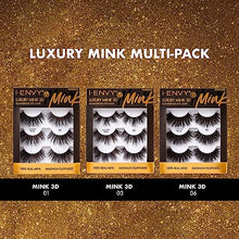 Load image into Gallery viewer, I-envy False Lashes, Mink 3d Lashes Value Pack-kminm06
