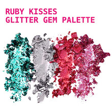 Load image into Gallery viewer, Ruby Kisses Glitter Gem Palette, 4 Shades-ggp04(milky Way)
