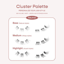 Load image into Gallery viewer, Kiss I-envy Cluster Palette Kit, Diy Lash Makeup-cck02(neutral)
