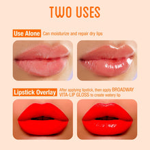Load image into Gallery viewer, Ruby Kisses Broadway Vita-lip Clear Lip Gloss-bclg04d1(mango Butter, 6pack)
