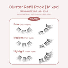 Load image into Gallery viewer, I-envy Cluster Palette Lash Refill, Diy Lash Makeup-cpr
