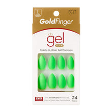 Load image into Gallery viewer, Gold Finger Gel Glam Color Nail-gc
