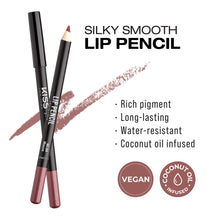 Load image into Gallery viewer, Kiss New York Professional Slim Lip Liner Pencil, Matte Finish-wl04(mauve)
