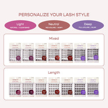Load image into Gallery viewer, I-envy Cluster Palette Lash Refill, Diy Lash Makeup-cpr
