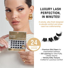 Load image into Gallery viewer, Kiss Vluxe Extended Core Luxe Faux Mink Lash Clusters-ve20
