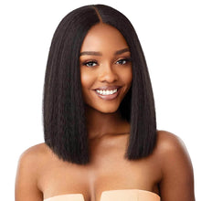 Load image into Gallery viewer, Outre Synthetic Pre-Plucked Hd Transparent Lace Front Wig- Annie Bob 12&quot;
