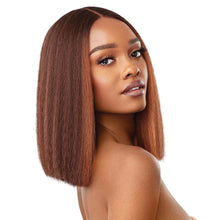 Load image into Gallery viewer, Outre Synthetic Pre-Plucked Hd Transparent Lace Front Wig- Annie Bob 12&quot;
