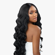 Load image into Gallery viewer, Sensationnel Human Hair Blend Butta Hd Lace Front Wig - Curly Body 26
