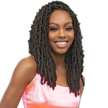 Load image into Gallery viewer, Janet Collection Crochet Braids Nala Tress Butterfly Born Locs 14&quot;
