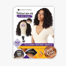 Load image into Gallery viewer, Sensationnel Curls Kinks&amp;co Textured Lace Wig - 13x6 Kinky Natural Wave 14"
