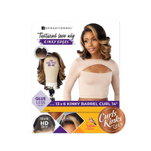 Load image into Gallery viewer, Sensationnel Curls Kinks&amp;co Lace Front Wig - 13x6 Kinky Barrel Curl 14
