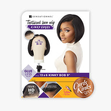 Load image into Gallery viewer, Sensationnel Curls Kinks&amp;co Textured Lace Front Wig - 13x6 Kinky Bob 9"
