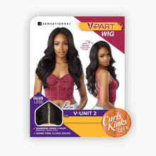 Load image into Gallery viewer, Sensationnel Curls Kinks&amp;co Texured Lace Wig - V-part V-unit 2
