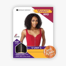 Load image into Gallery viewer, Sensationnel Curls Kinks&amp;co Texured Lace Wig - V-part V-unit 4
