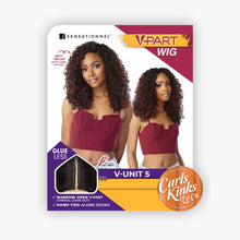 Load image into Gallery viewer, Sensationnel Curls Kinks&amp;co Texured Lace Wig - V-part V-unit 5
