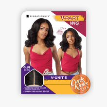 Load image into Gallery viewer, Sensationnel Curls Kinks&amp;co Texured Lace Wig - V-part V-unit 6
