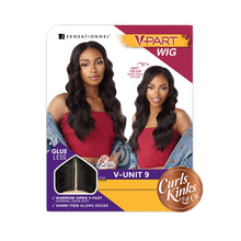 Load image into Gallery viewer, Sensationnel Curls Kinks&amp;co Texured Lace Wig - V-part V-unit 9
