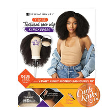 Load image into Gallery viewer, Sensationnel Curls Kinks&amp;co Textured Lace Wig - Y-part Kinky Mongolian Curly 18
