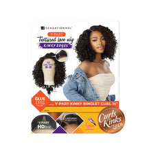 Load image into Gallery viewer, Sensationnel Curls Kinks&amp;co Textured Lace Wig - Y-part Kinky Ringlet Curl 14
