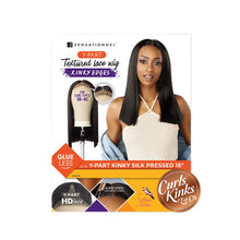 Load image into Gallery viewer, Sensationnel Curls Kinks&amp;co Textured Lace Wig - Y-part Kinky Barrel Curl 20
