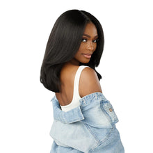 Load image into Gallery viewer, Sensationnel Curls Kinks&amp;co Textured Lace Wig - Y-part Kinky Straight 18

