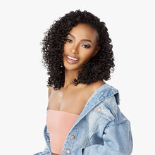 Load image into Gallery viewer, Sensationnel Curls Kinks &amp; Co Textured Clip In Human Hair Blend Hair Extension 9pcs - Crusher 10inch
