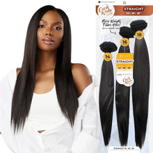 Load image into Gallery viewer, Sensationnel Curls Kinks &amp; Co Premium Synthetic Multi Weave - Straight 14"16"18"
